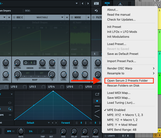 How to Install Serum 2 Presets