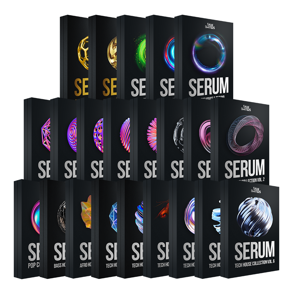 Serum Presets | Tech House, Melodic Techno, Hyperpop, EDM | Sam Smyers