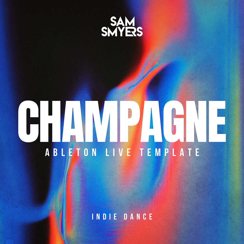 Champagne indie dance Ableton Live template cover
